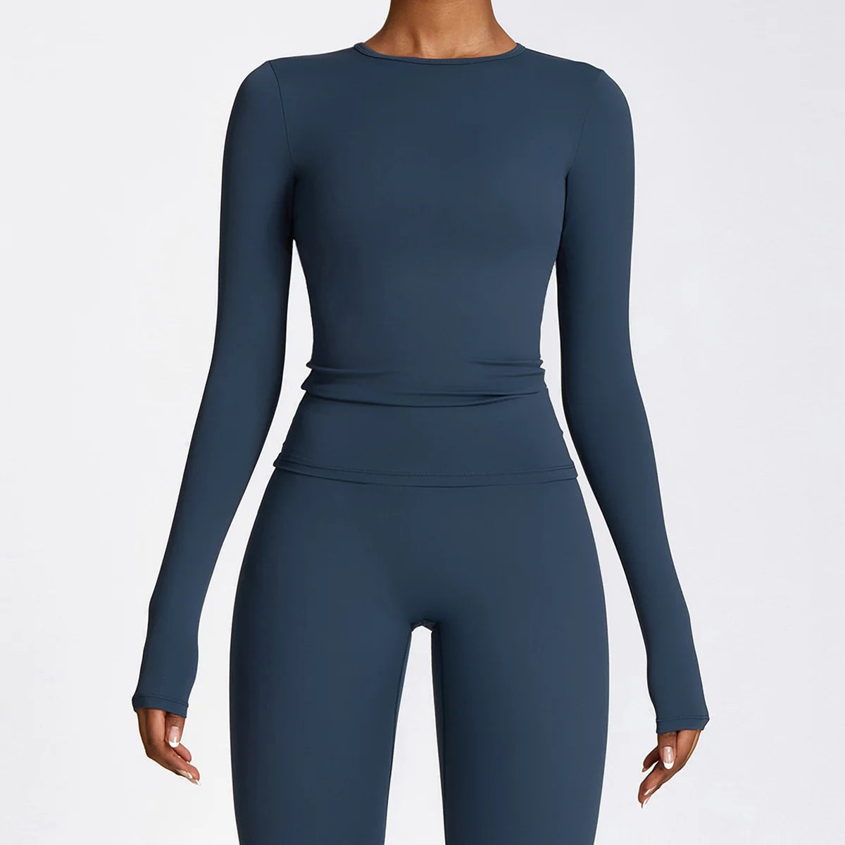 New Yoga Set Women Gym 2 Piece Tight Quick-Drying Fitness Wear Outdoor Running Suit Sports Fitness High Waist Leggings Workout