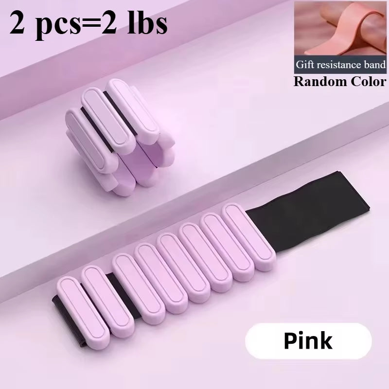 Weight Bracelet Men&Women Wrist&Ankle-Weights Adjustable Weights Wearable Arm&Leg Weighted Bracelet for Pilate、Yoga、Gym Training