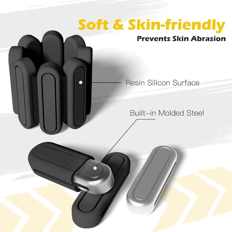 Weight Bracelet Men&Women Wrist&Ankle-Weights Adjustable Weights Wearable Arm&Leg Weighted Bracelet for Pilate、Yoga、Gym Training