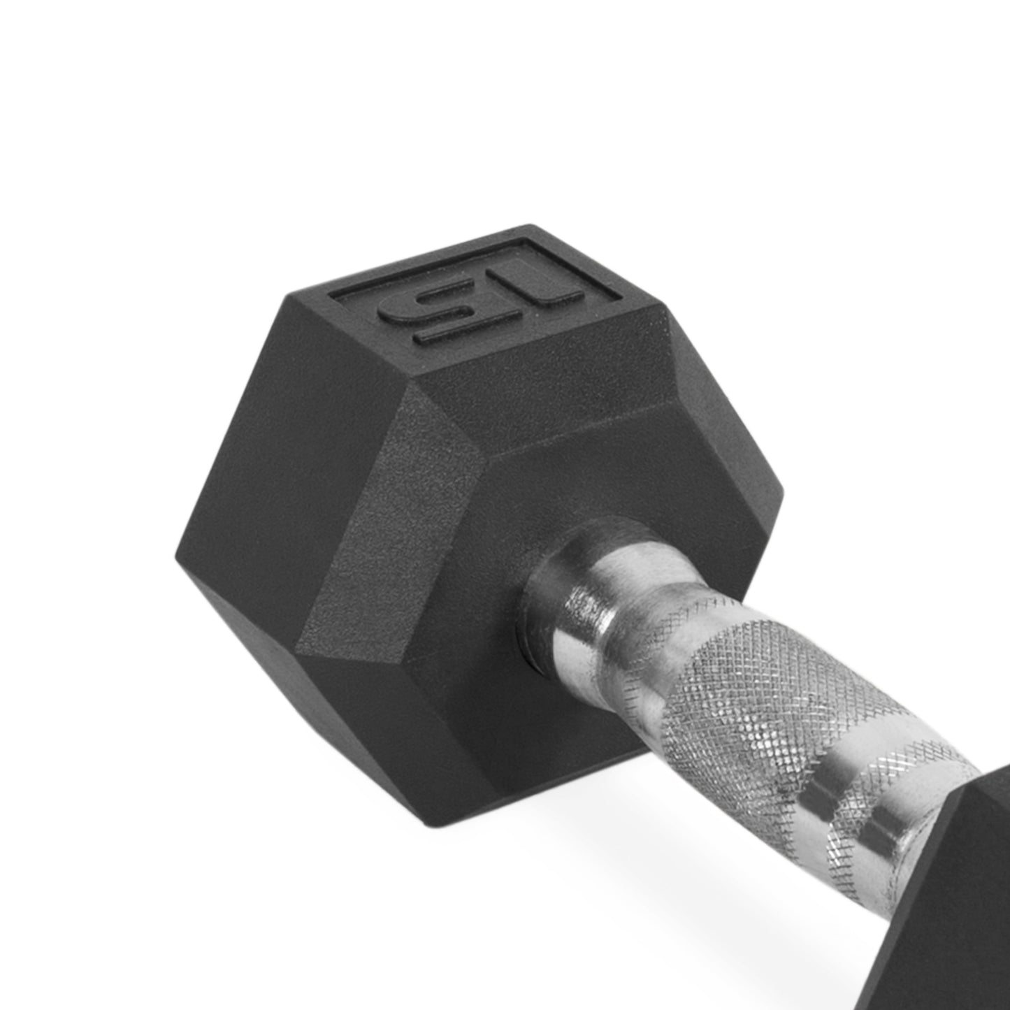 Barbell, 3Lb Rubber Hex Dumbbell, Single
