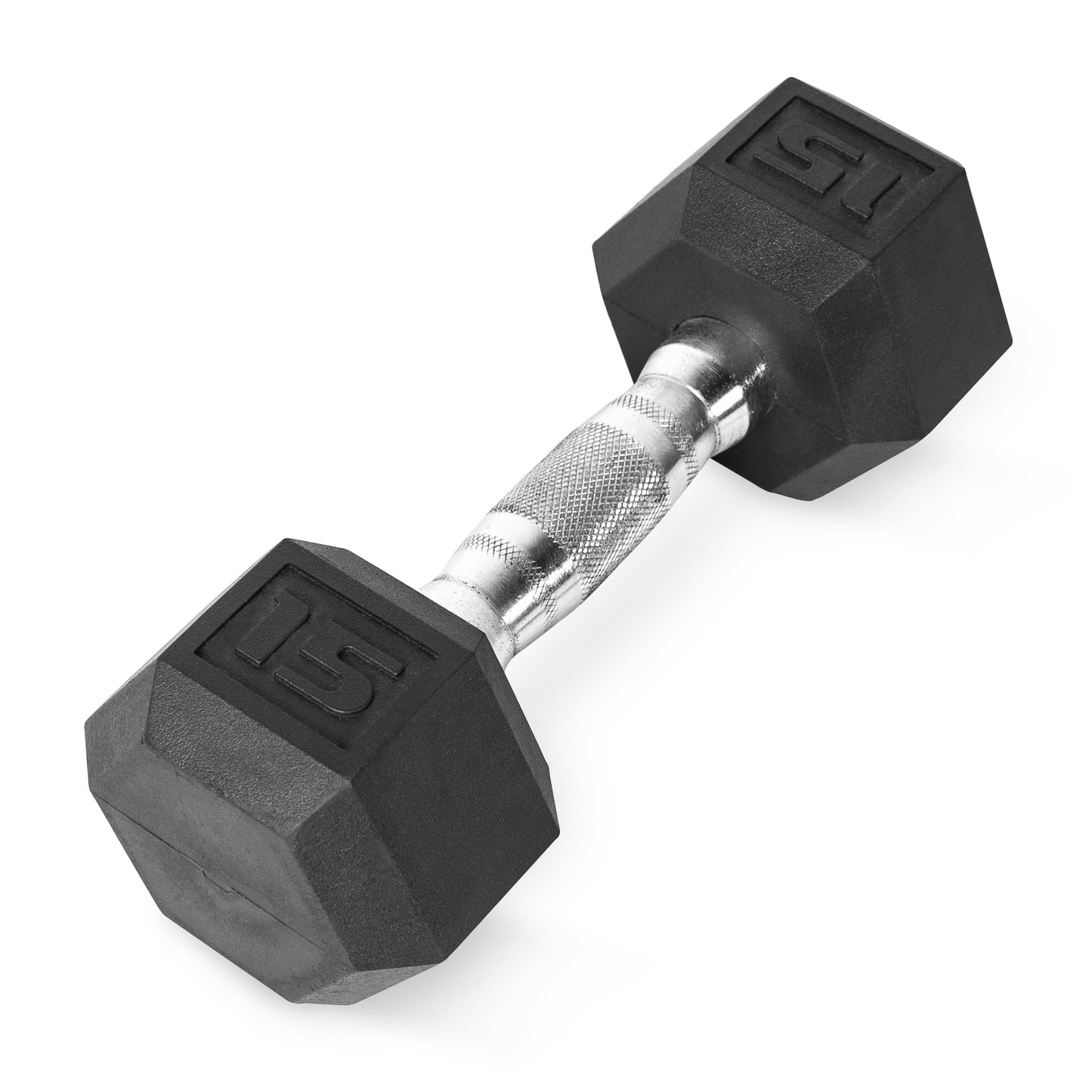 Barbell, 3Lb Rubber Hex Dumbbell, Single