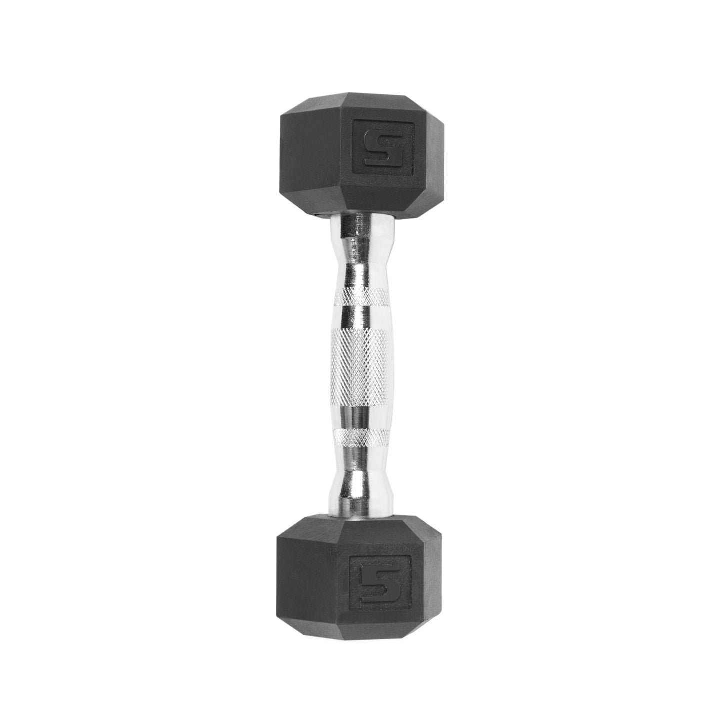 Barbell, 3Lb Rubber Hex Dumbbell, Single