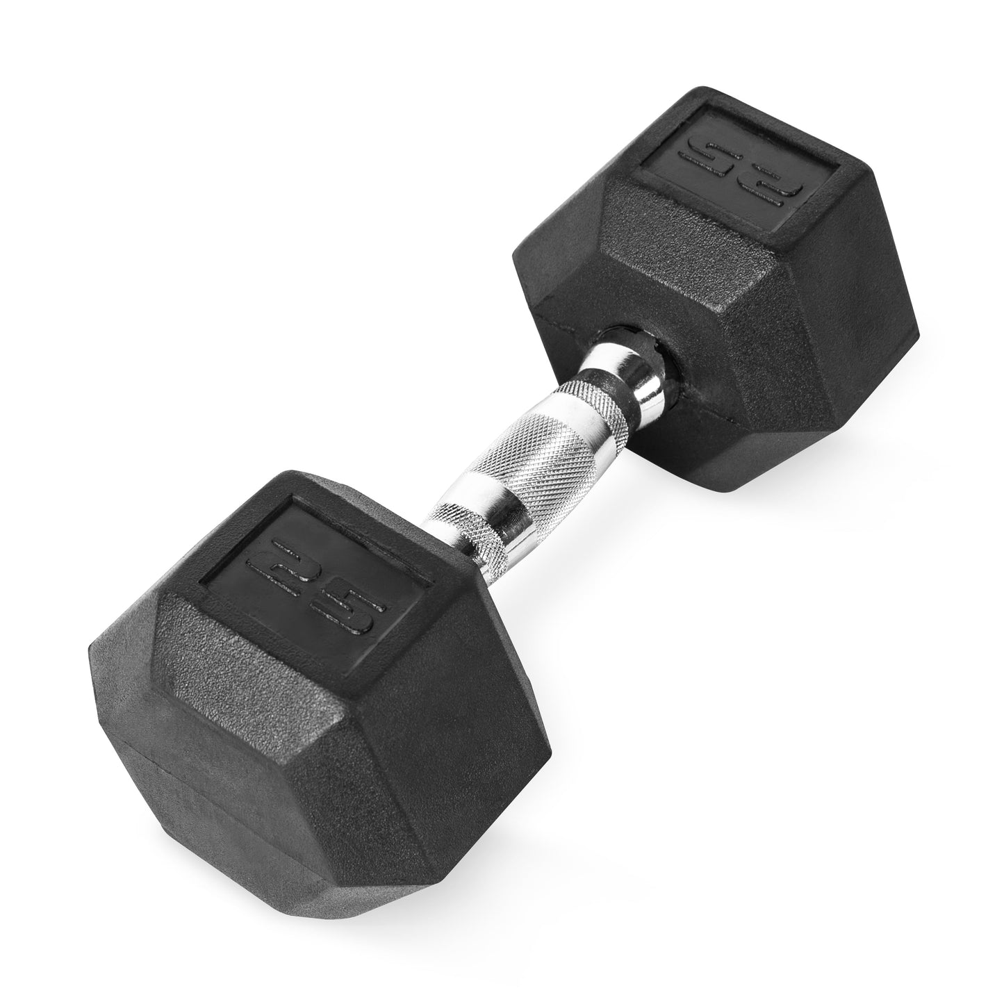Barbell, 3Lb Rubber Hex Dumbbell, Single