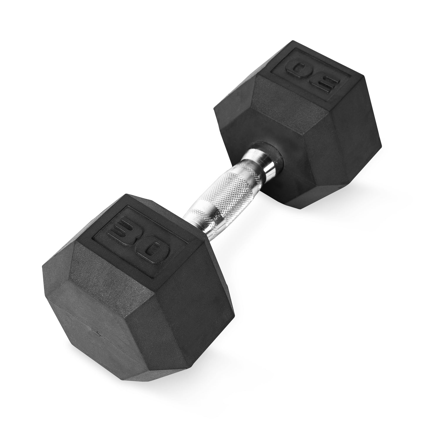 Barbell, 3Lb Rubber Hex Dumbbell, Single
