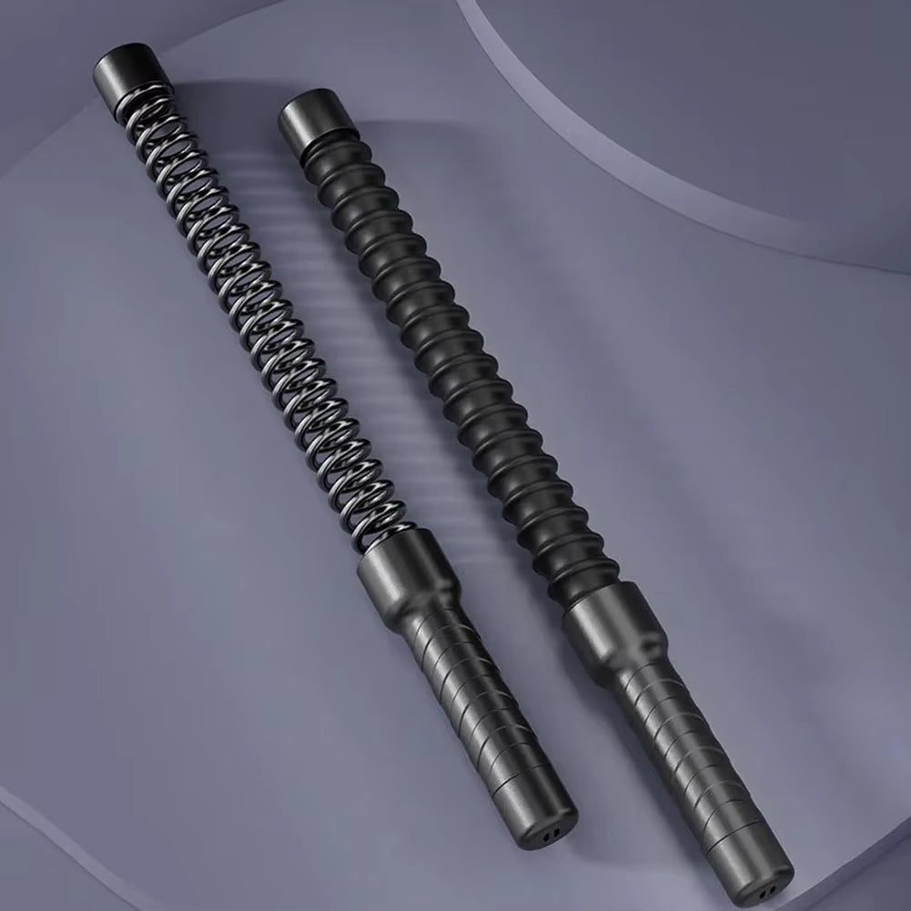 Strength Training Bar Non Slip Fitness Grip Bar Biceps Triceps Strengthener Spring Arm Strength Expander Home Gym Workout