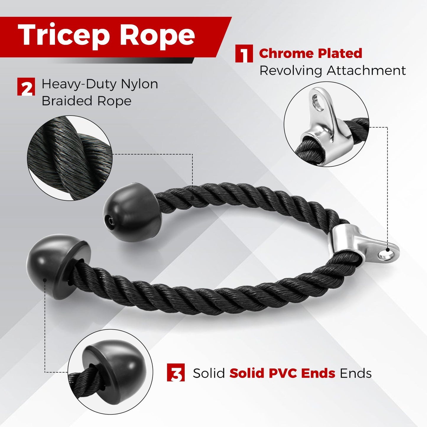 Cable Machine Attachment Set LAT Pulldown Attachments