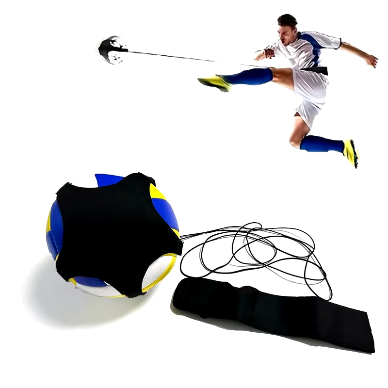 1 Pc Football Kick Throw Solo Practice Training Aid Control Skills Adjustable Waist Belt