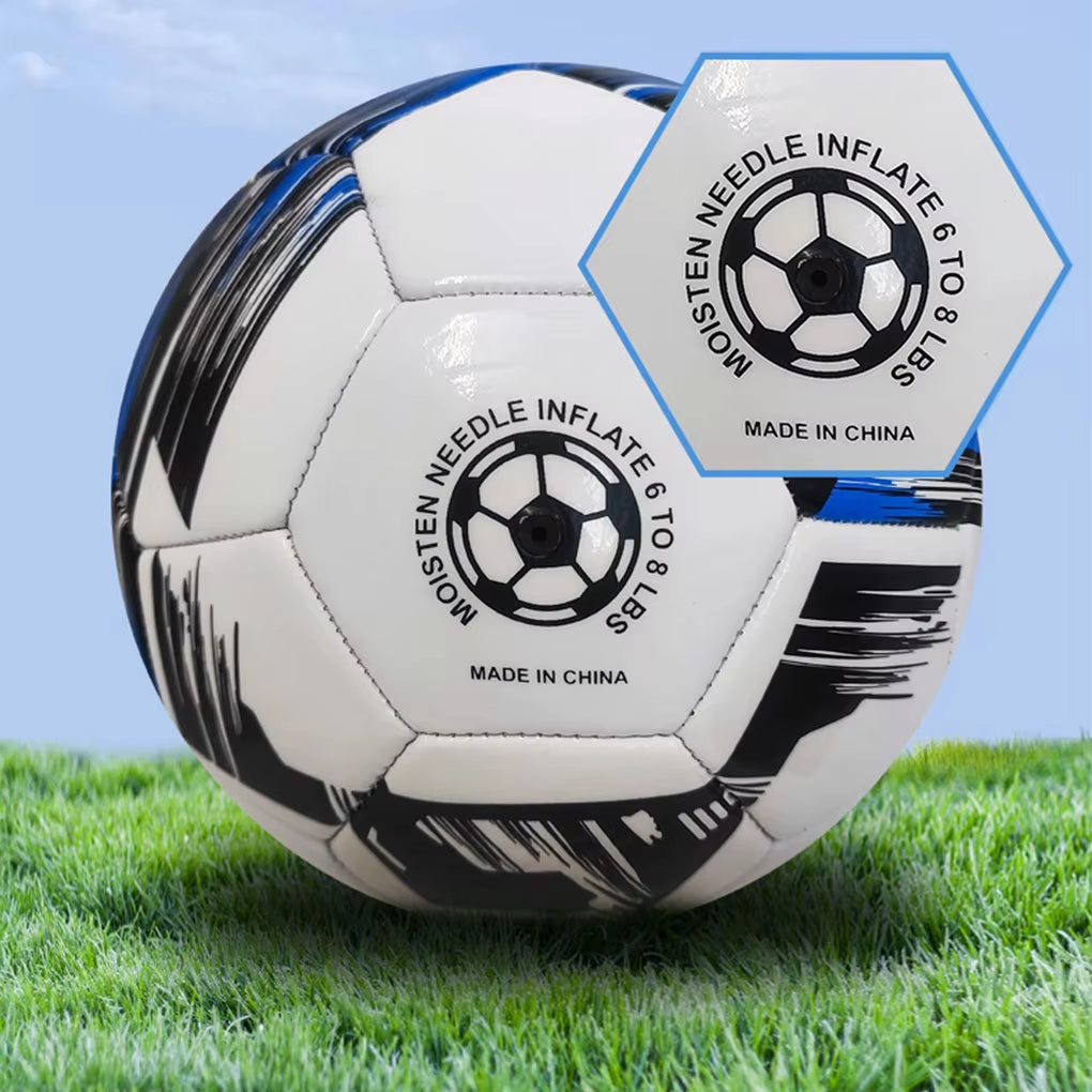 Training Size 5 Soccer Ball with Machine Stitched Panels Machine Stitched Panels for Added