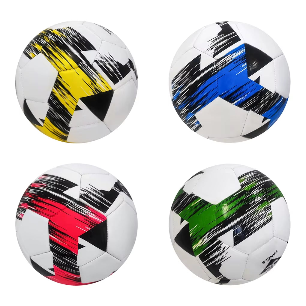 Training Size 5 Soccer Ball with Machine Stitched Panels Machine Stitched Panels for Added