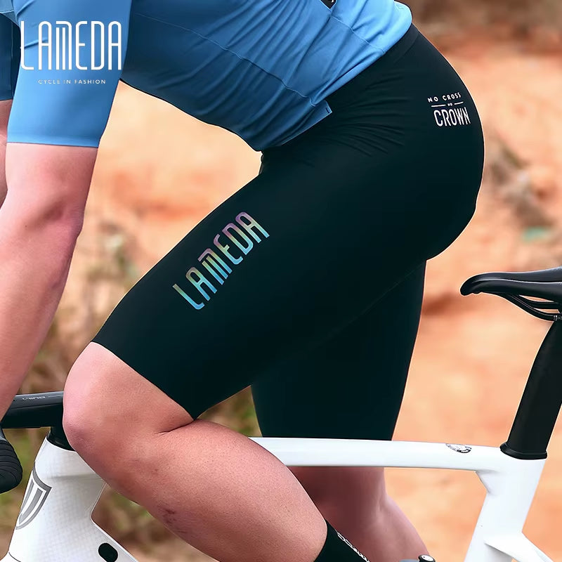Men'S Summer Bicycle Shorts Shock-Absorbing Cycling Clothing for Mountain Road Biking Lightweight 5-Point Cycling Pants