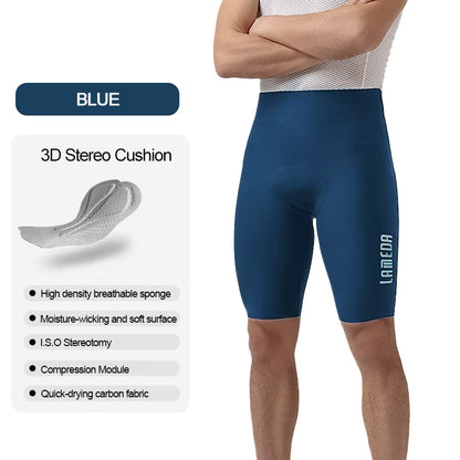Men'S Summer Bicycle Shorts Shock-Absorbing Cycling Clothing for Mountain Road Biking Lightweight 5-Point Cycling Pants