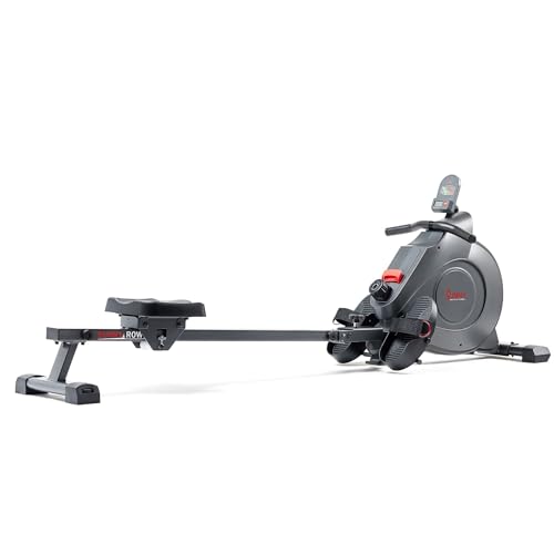 Sunny Health Foldable Rowing Machine - Full-Body Fitness with Free App - Blend Bazaar