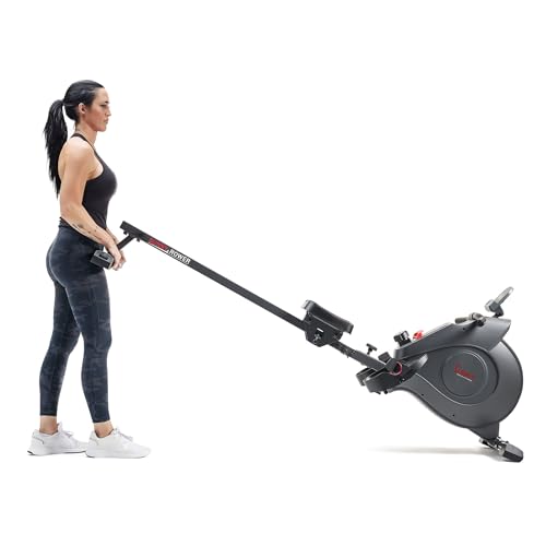 Sunny Health Foldable Rowing Machine - Full-Body Fitness with Free App - Blend Bazaar