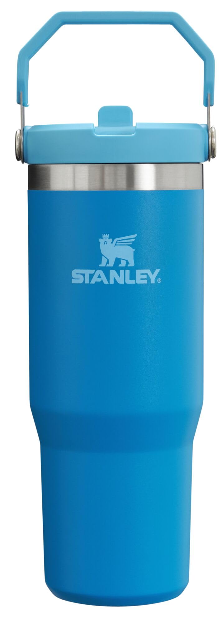 Stanley IceFlow 2.0 Flip Straw Tumbler with Handle 30 oz | Twist On Lid and Flip Up Straw | Leak Resistant Water Bottle | Insulated Stainless Steel | BPA-Free | Hydrangea