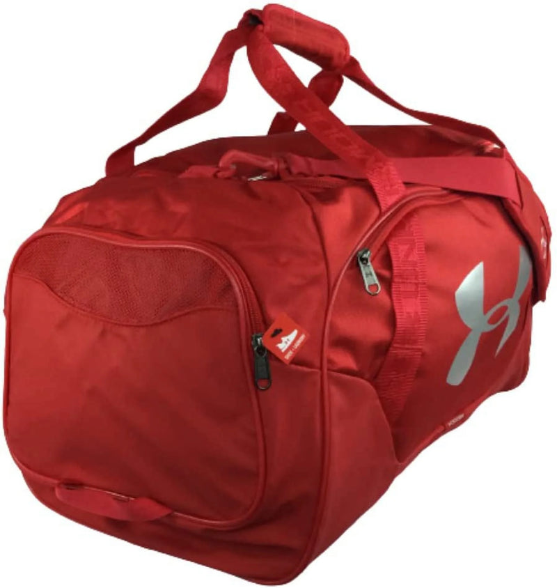 Unisex UA Undeniable Duffle 3.0 Medium Red - Blend Bazaar