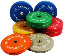 Bumper Plate with Steel Hub, 100 Lb Set Color - Blend Bazaar