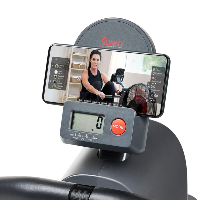 Sunny Health Foldable Rowing Machine - Full-Body Fitness with Free App - Blend Bazaar