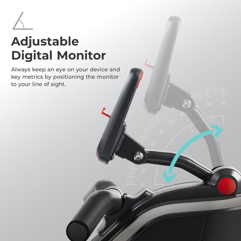 Sunny Health Foldable Rowing Machine - Full-Body Fitness with Free App - Blend Bazaar