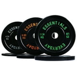 Bumper Plate with Steel Hub, 100 Lb Set Color - Blend Bazaar