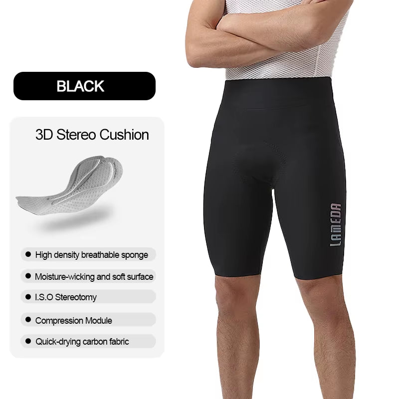Men'S Summer Bicycle Shorts Shock-Absorbing Cycling Clothing for Mountain Road Biking Lightweight 5-Point Cycling Pants