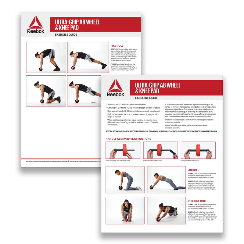 Ab Wheel W/ Knee Pad - Blend Bazaar