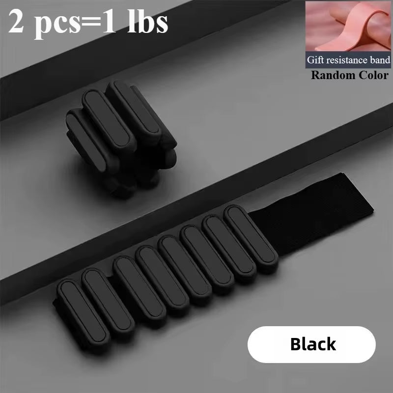 Weight Bracelet Men&Women Wrist&Ankle-Weights Adjustable Weights Wearable Arm&Leg Weighted Bracelet for Pilate、Yoga、Gym Training