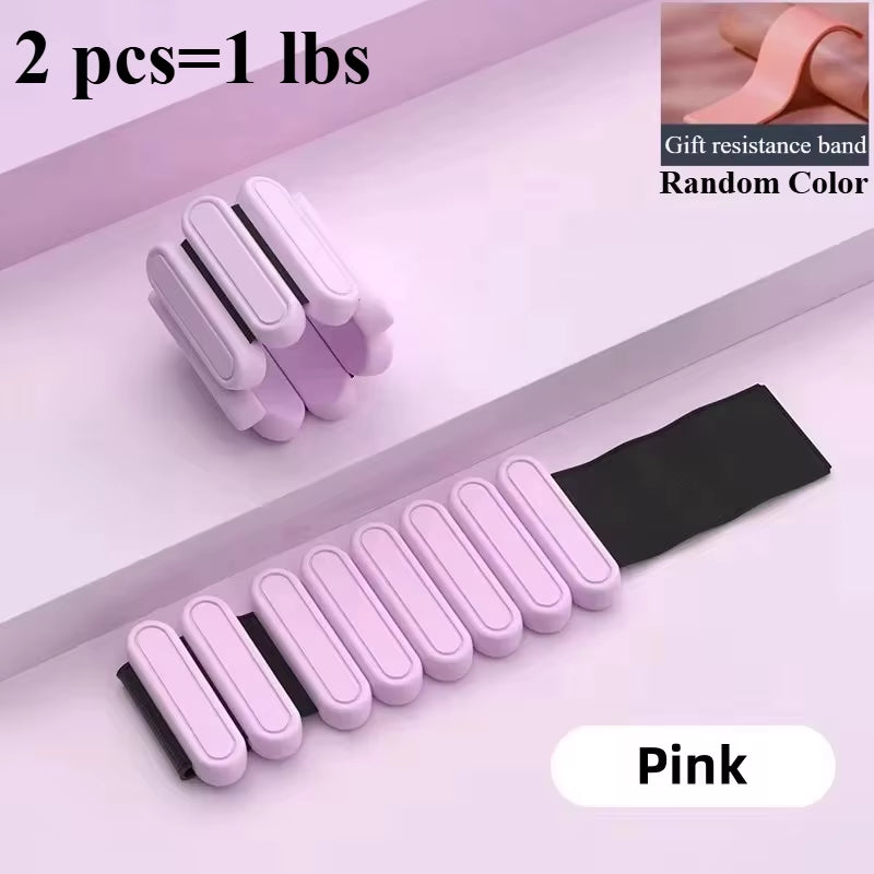 Weight Bracelet Men&Women Wrist&Ankle-Weights Adjustable Weights Wearable Arm&Leg Weighted Bracelet for Pilate、Yoga、Gym Training