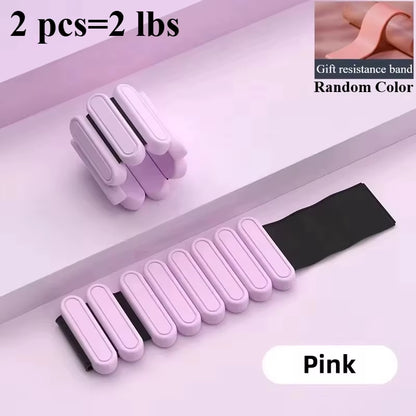 Weight Bracelet Men&Women Wrist&Ankle-Weights Adjustable Weights Wearable Arm&Leg Weighted Bracelet for Pilate、Yoga、Gym Training