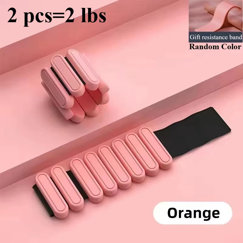 Weight Bracelet Men&Women Wrist&Ankle-Weights Adjustable Weights Wearable Arm&Leg Weighted Bracelet for Pilate、Yoga、Gym Training