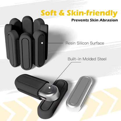 Weight Bracelet Men&Women Wrist&Ankle-Weights Adjustable Weights Wearable Arm&Leg Weighted Bracelet for Pilate、Yoga、Gym Training
