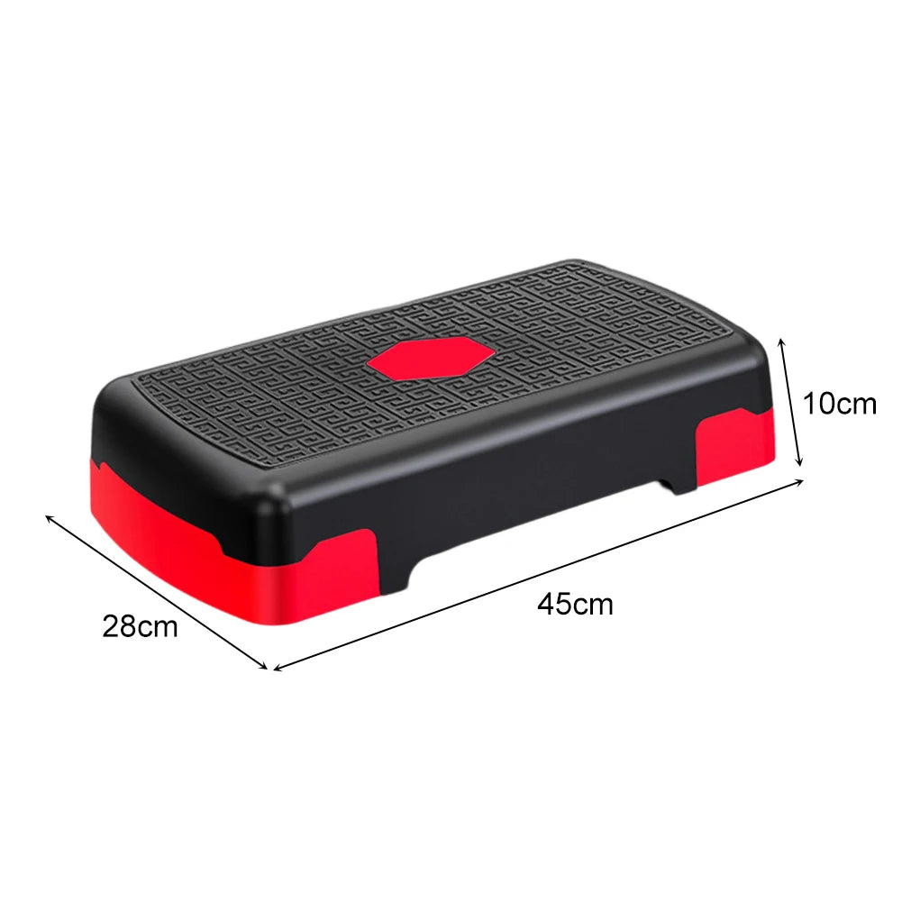 1-3Pair Multipurpose Fitness Step Pedal Base Aerobic Pedal Exerciser Adjustable Nonslip Stable Weight Bearing Training Accessory