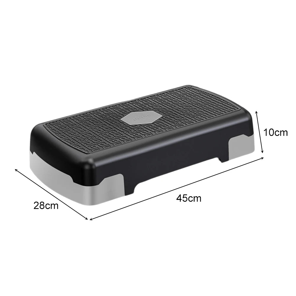 1-3Pair Multipurpose Fitness Step Pedal Base Aerobic Pedal Exerciser Adjustable Nonslip Stable Weight Bearing Training Accessory