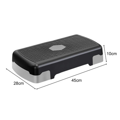 1-3Pair Multipurpose Fitness Step Pedal Base Aerobic Pedal Exerciser Adjustable Nonslip Stable Weight Bearing Training Accessory