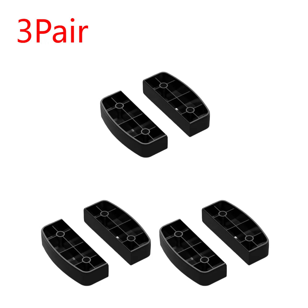 1-3Pair Multipurpose Fitness Step Pedal Base Aerobic Pedal Exerciser Adjustable Nonslip Stable Weight Bearing Training Accessory