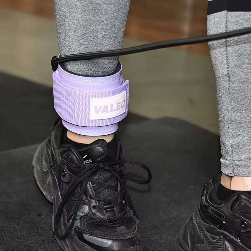 1Pcs Fitness Ankle Straps Adjustable Foot Support Padded Cuffs Ankle Weight Leg Training Brace Yoga Pilates Sports Feet Guard - Blend Bazaar