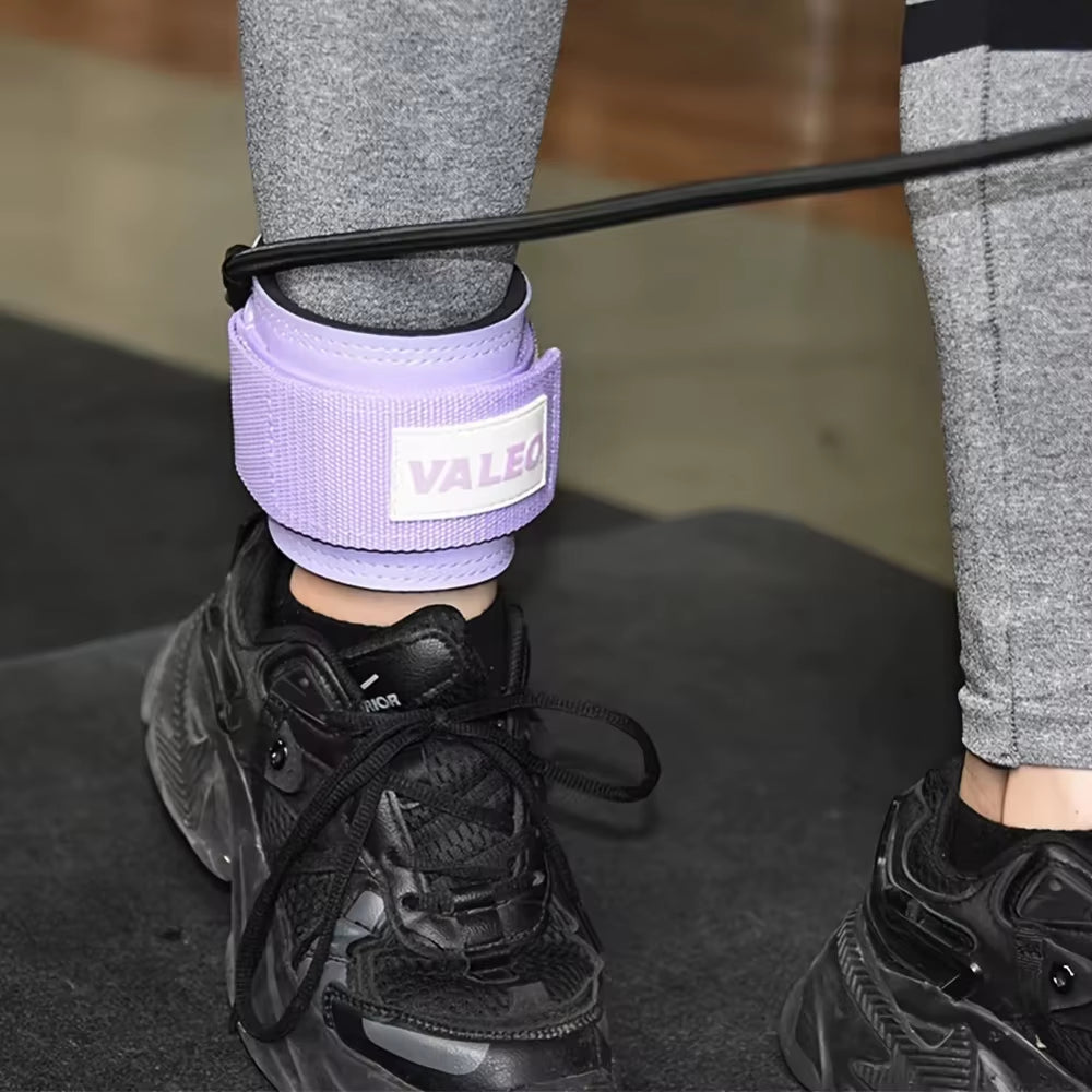 1Pcs Fitness Ankle Straps Adjustable Foot Support Padded Cuffs Ankle Weight Leg Training Brace Yoga Pilates Sports Feet Guard