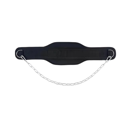 1Pcs New Style Weight Lifting Back Gym with Chain for Fitness Bodybuilding Pull up Strength Training Load Waist Strap Thicken