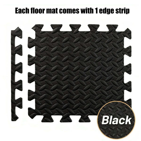 16Pcs Puzzle Fitness Mat,Massage Mat,Eva Interlocking Foam Floor Tiles for Home Gym,Gym Equipment Mat,Floor Mat for Kid 30 CM