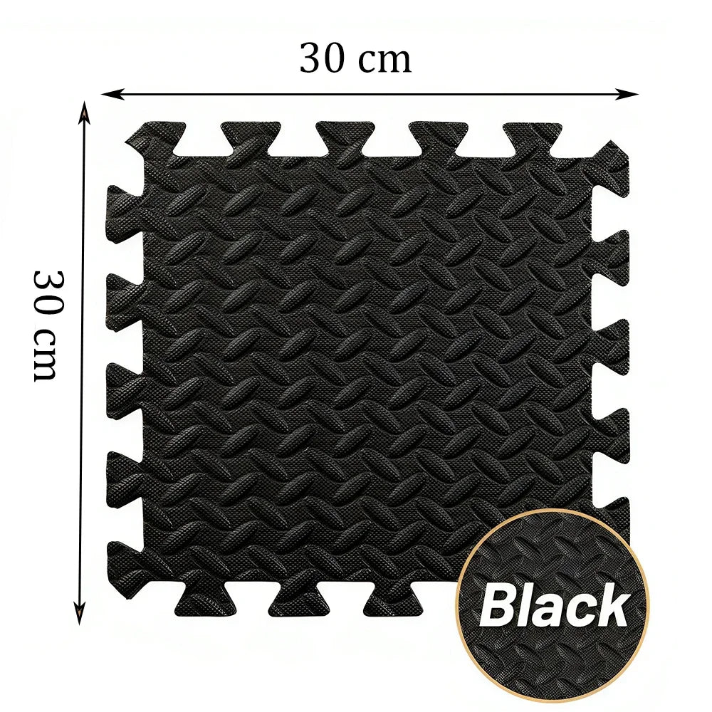 16Pcs Puzzle Fitness Mat,Massage Mat,Eva Interlocking Foam Floor Tiles for Home Gym,Gym Equipment Mat,Floor Mat for Kid 30 CM