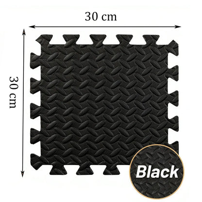 16Pcs Puzzle Fitness Mat,Massage Mat,Eva Interlocking Foam Floor Tiles for Home Gym,Gym Equipment Mat,Floor Mat for Kid 30 CM