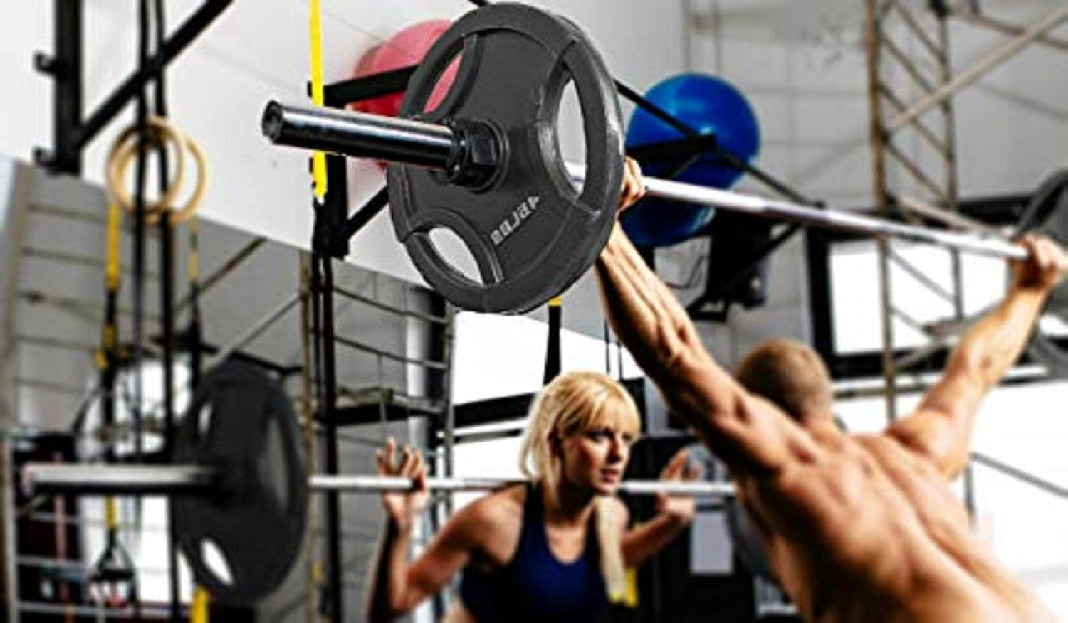 Quick Release Olympic Barbell Clamps - Secure Locking Weight Clips for 2-Inch Barbells - Perfect for Weightlifting!