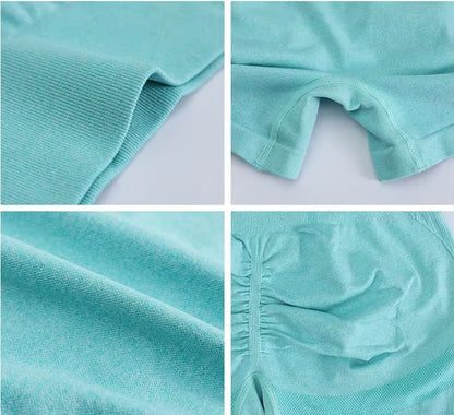 Women'S Solid Skinny Shorts Sexy High Waist Yoga Short Casual Comfy Summer Shorts Women'S Clothing Women Yoga Gym