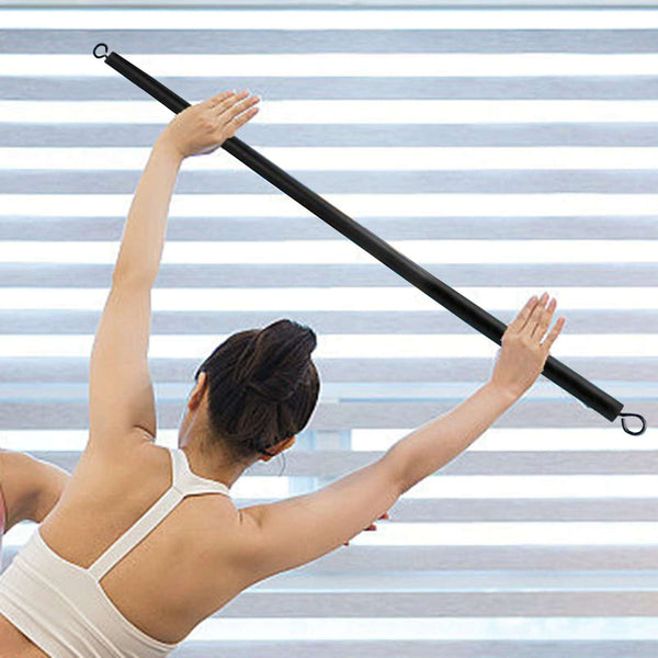 Pilates Stick Yoga Three Section Multi Functional Fitness Puller Portable and Detachable Model Resistance Band Bar Workout Bar - Blend Bazaar