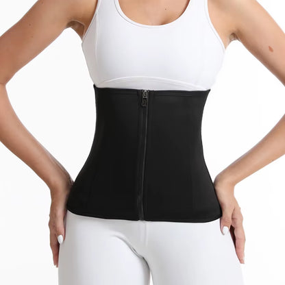 Women Waist Trainer Trimmer Corset Sweat Belly Band Sports Girdle Sauna Suit Waist Trimmer Sweat Bands for Stomach