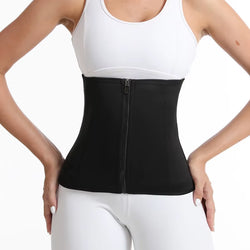 Women Waist Trainer Trimmer Corset Sweat Belly Band Sports Girdle Sauna Suit Waist Trimmer Sweat Bands for Stomach