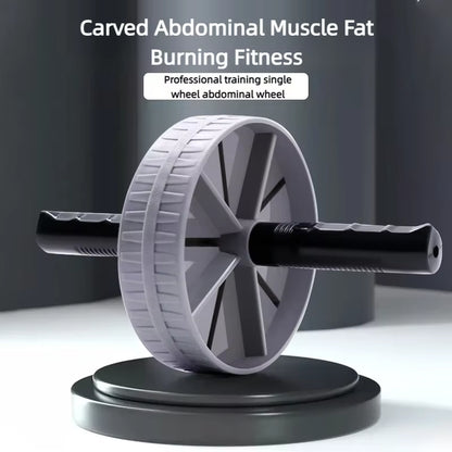 1Pcs Abdominal Wheel Strong Load Bearing Non-Slip Roller Strengthen Muscle Exercise Equipment Fitness Training Home Use Silent