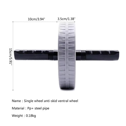 1Pcs Abdominal Wheel Strong Load Bearing Non-Slip Roller Strengthen Muscle Exercise Equipment Fitness Training Home Use Silent