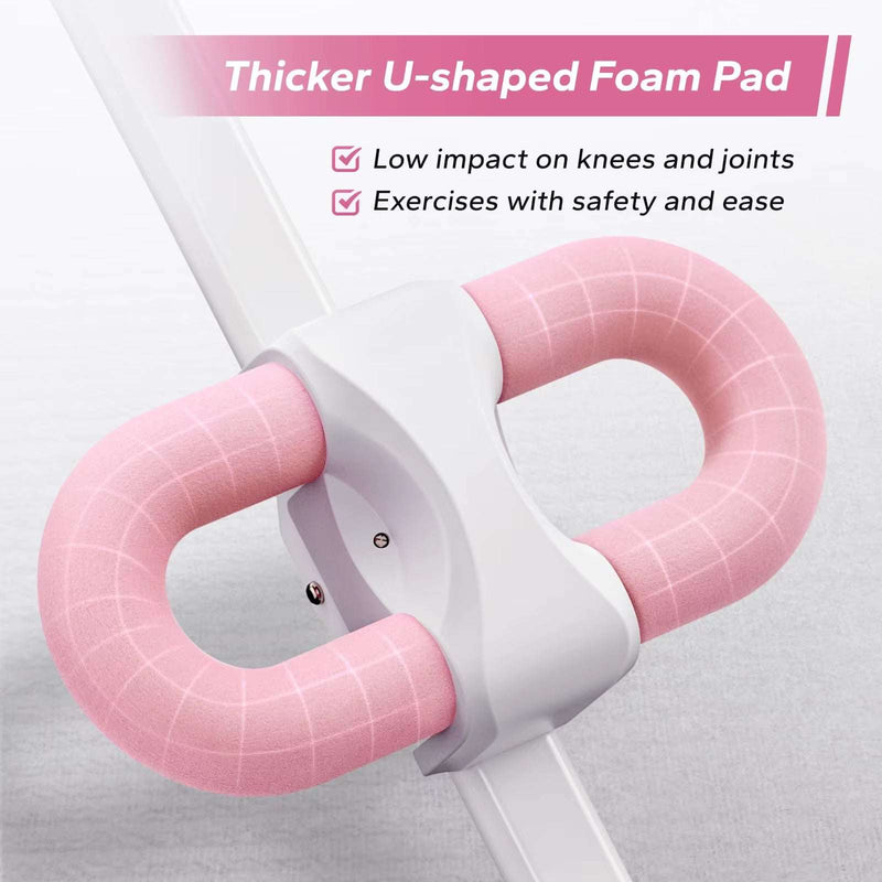 Ab Machine Adjustable Trainer Workout Foldable Knee Protection Abdominal Exercise Machine Core Ab Exercise System Trainer - Blend Bazaar