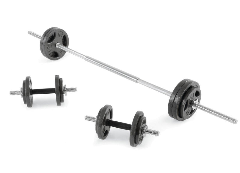 100LB Black Cast Iron Standard Weight Plate Sets, Used as Both Dumbbell and Barbell