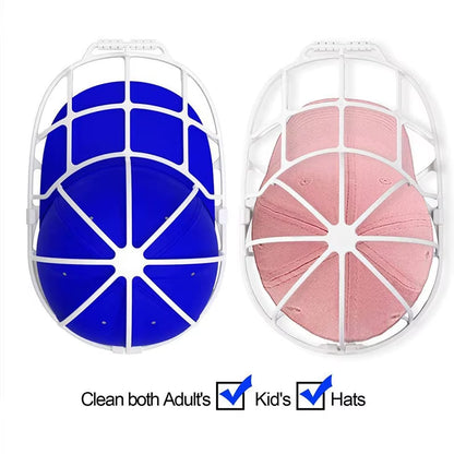 Hat Washers Baseball Hat Cleaners Fit for Adult Kid'S Hat Washer Frame Cage Storage Hat Protector Racks for Washing Machine
